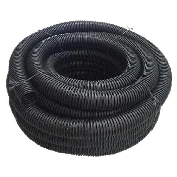 Coil of agricultural pipe